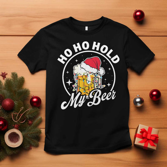 funny-christmas-beers-t-shirt-ho-ho-hold-my-beer-vintage-mug-santa-hat
