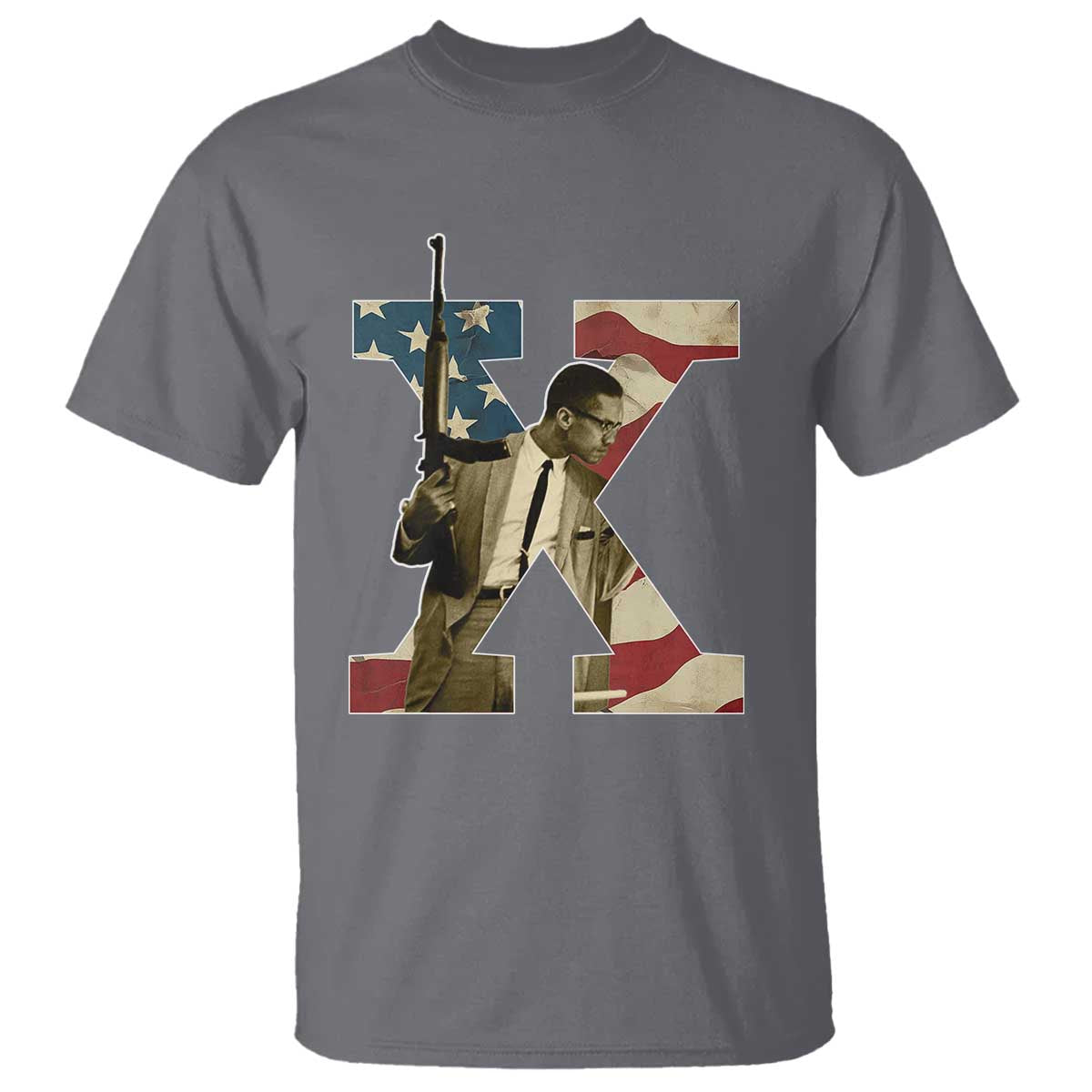 malcolm-x-t-shirt-black-history-leaders-american-flag
