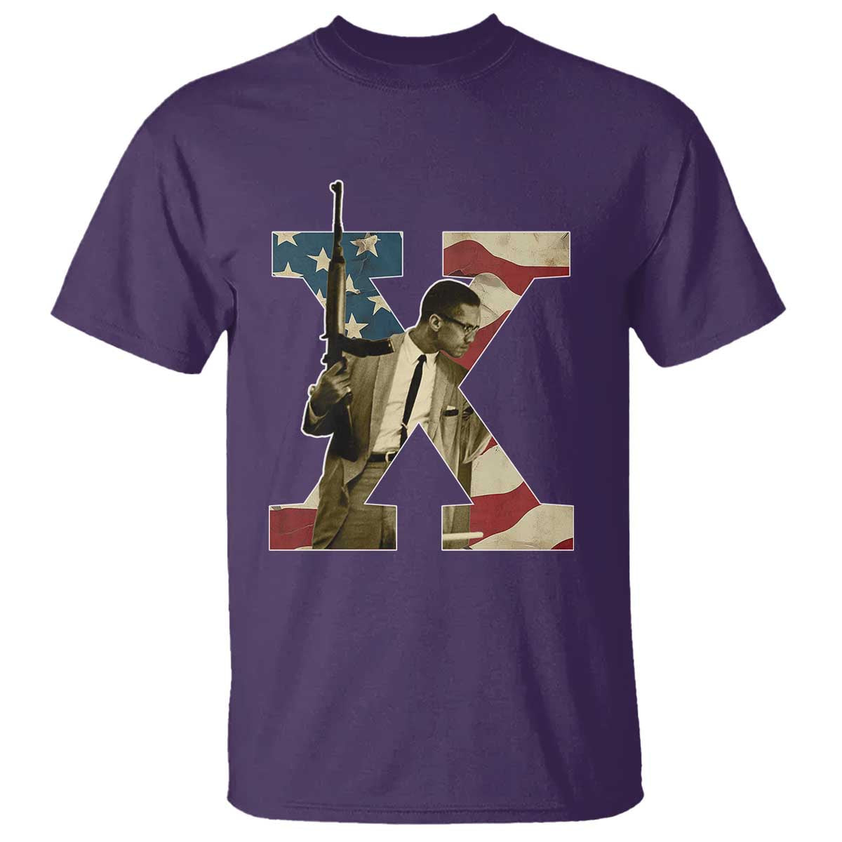 malcolm-x-t-shirt-black-history-leaders-american-flag