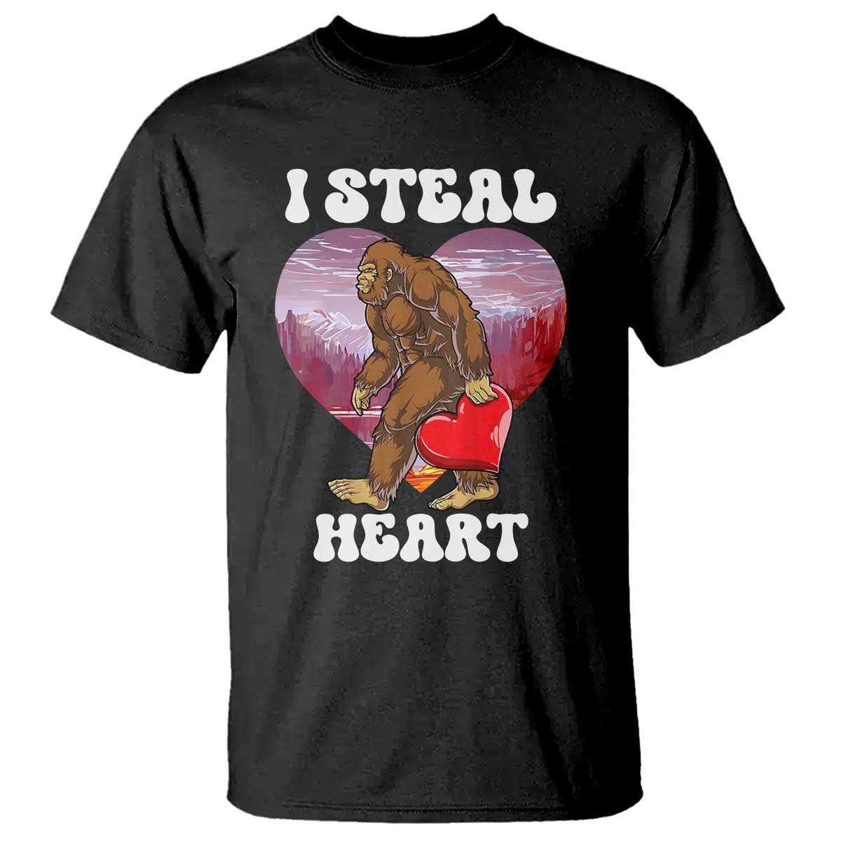 funny-bigfoot-valentines-day-i-steal-heart-t-shirt