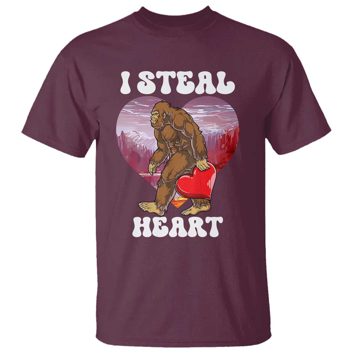 funny-bigfoot-valentines-day-i-steal-heart-t-shirt