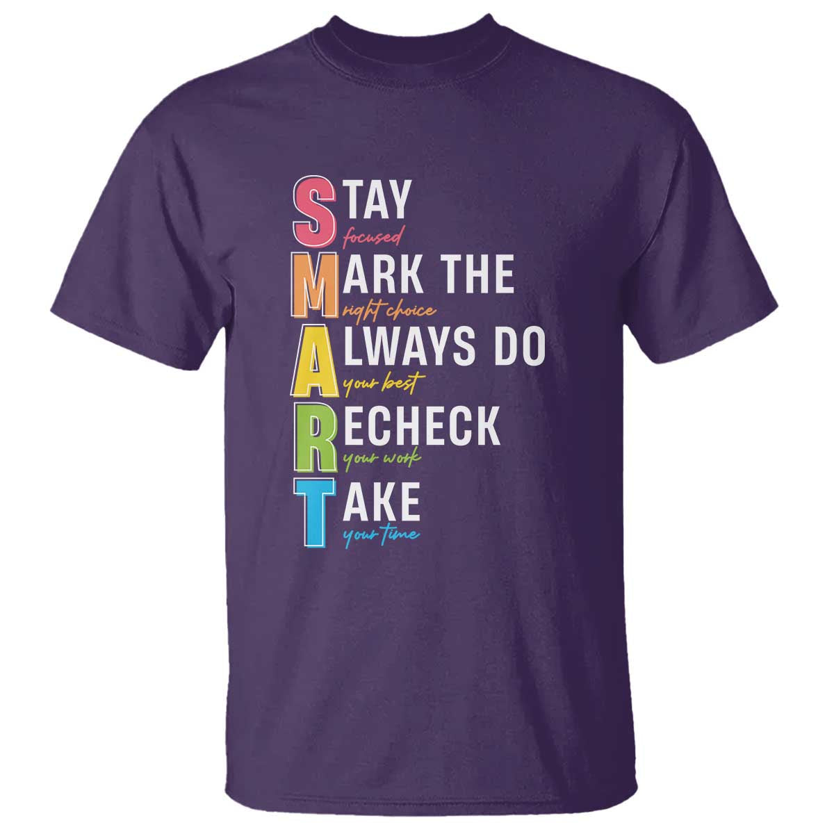smart-stay-focused-mark-the-right-choice-t-shirt-test-day-teacher