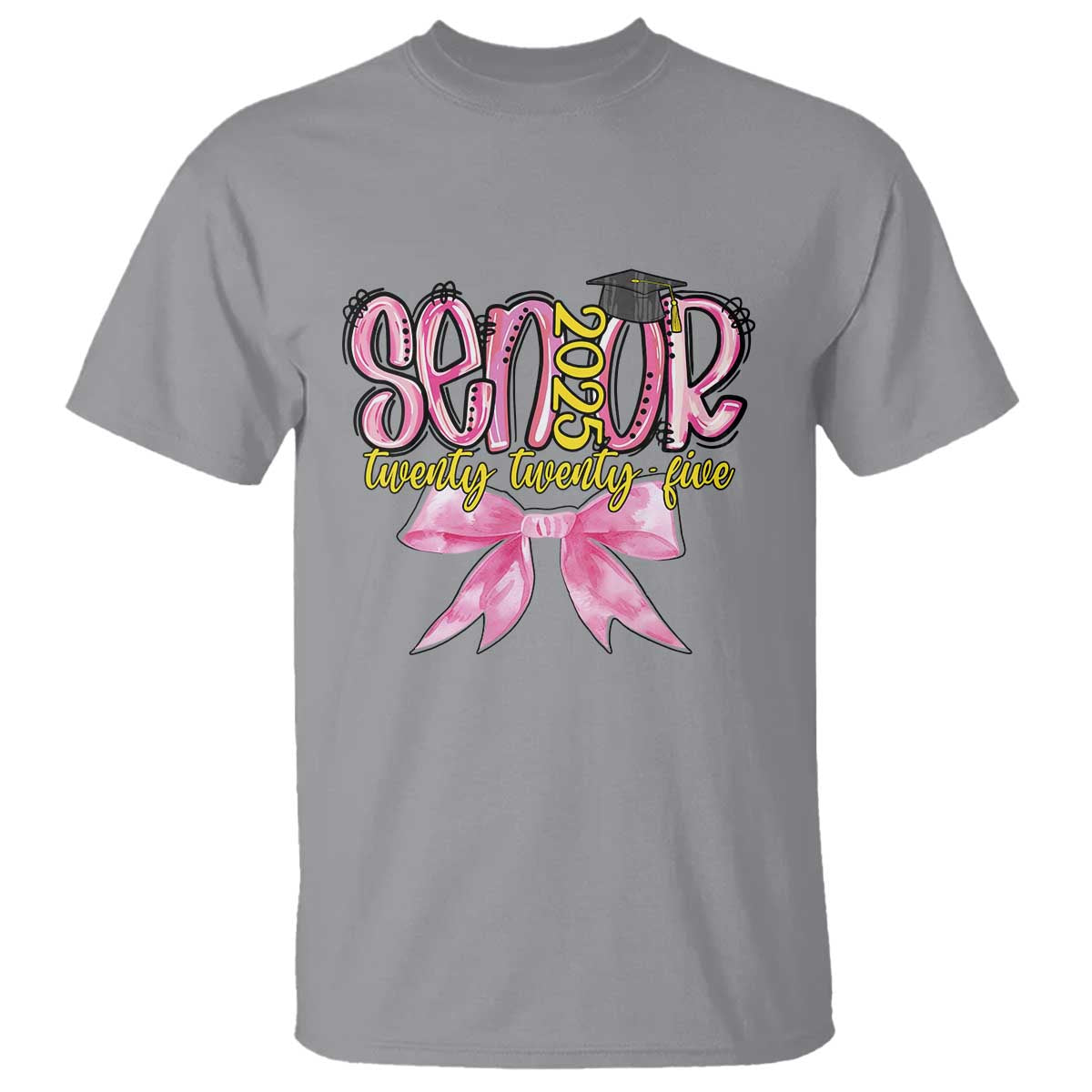 funny-senior-est-2025-graduation-t-shirt-twenty-twenty-five-pink-bow