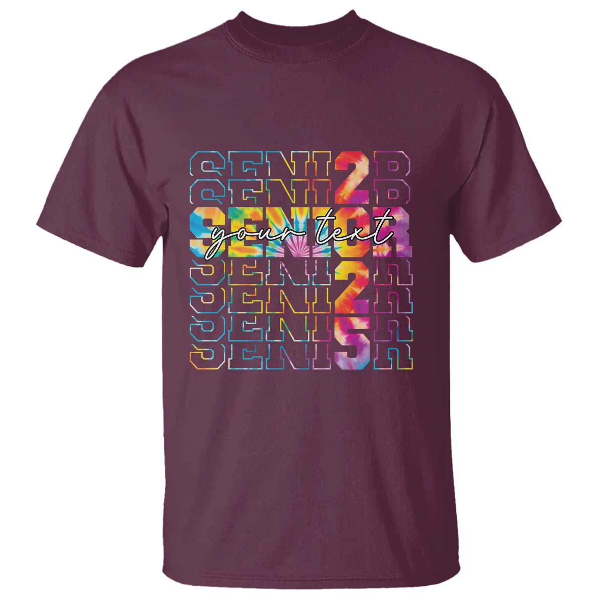 personalized-senior-2025-t-shirt-custom-text-class-of-2025-graduation