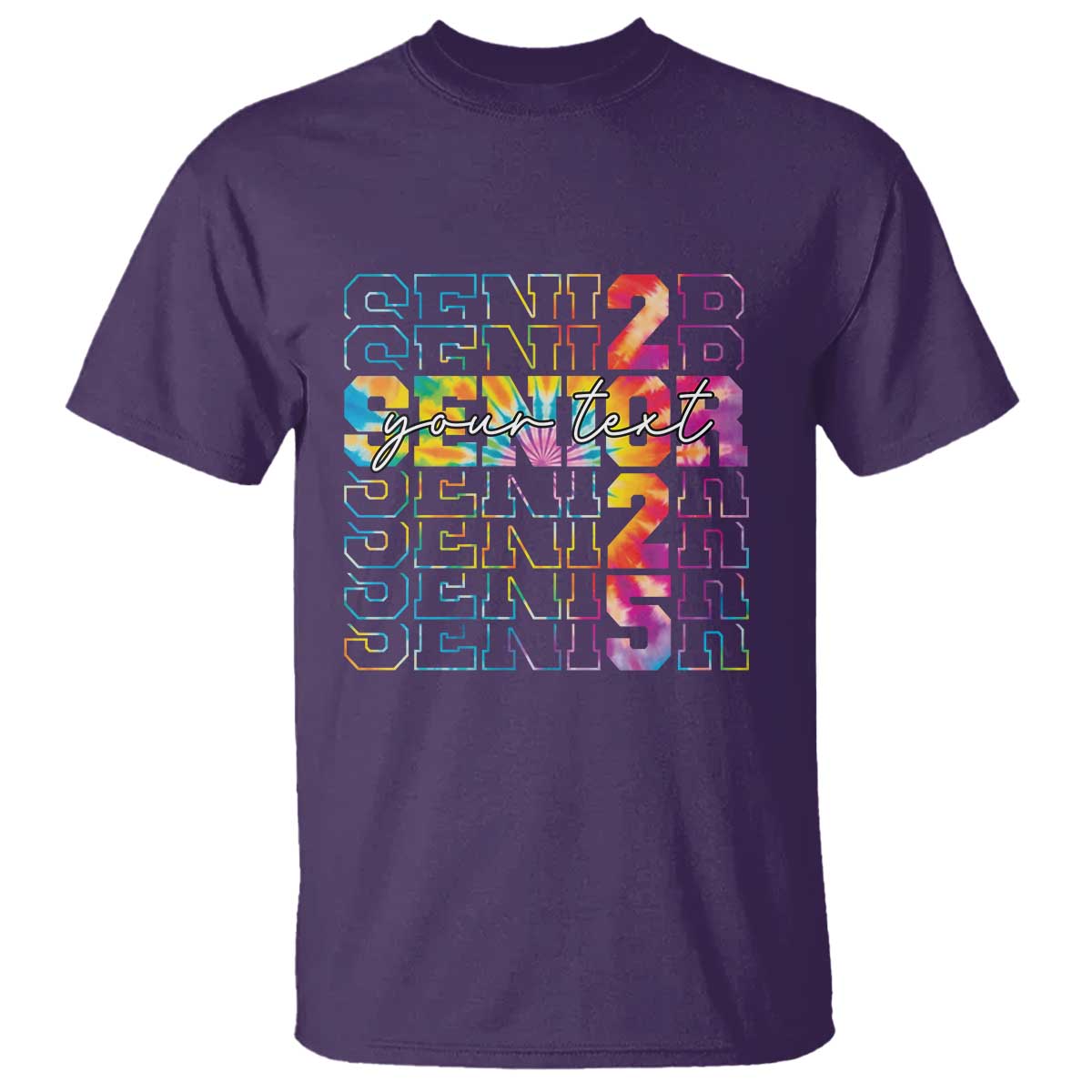 personalized-senior-2025-t-shirt-custom-text-class-of-2025-graduation