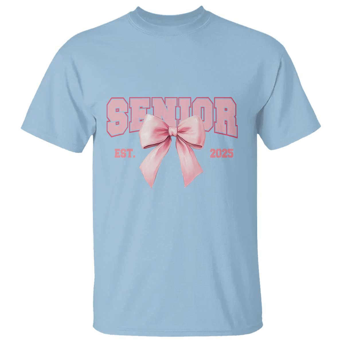 funny-senior-est-2025-graduation-coquette-t-shirt