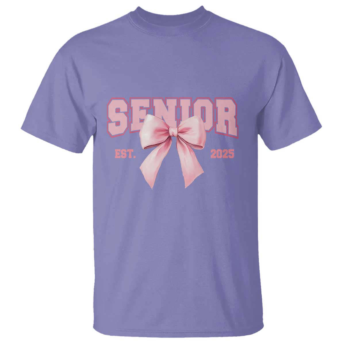 funny-senior-est-2025-graduation-coquette-t-shirt