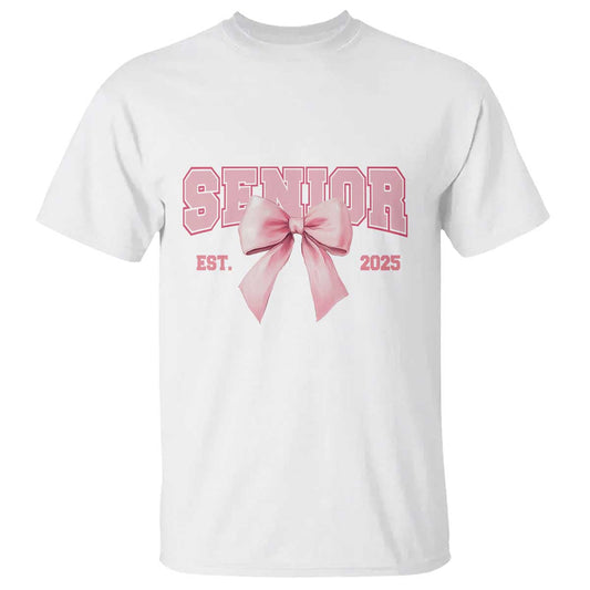 funny-senior-est-2025-graduation-coquette-t-shirt