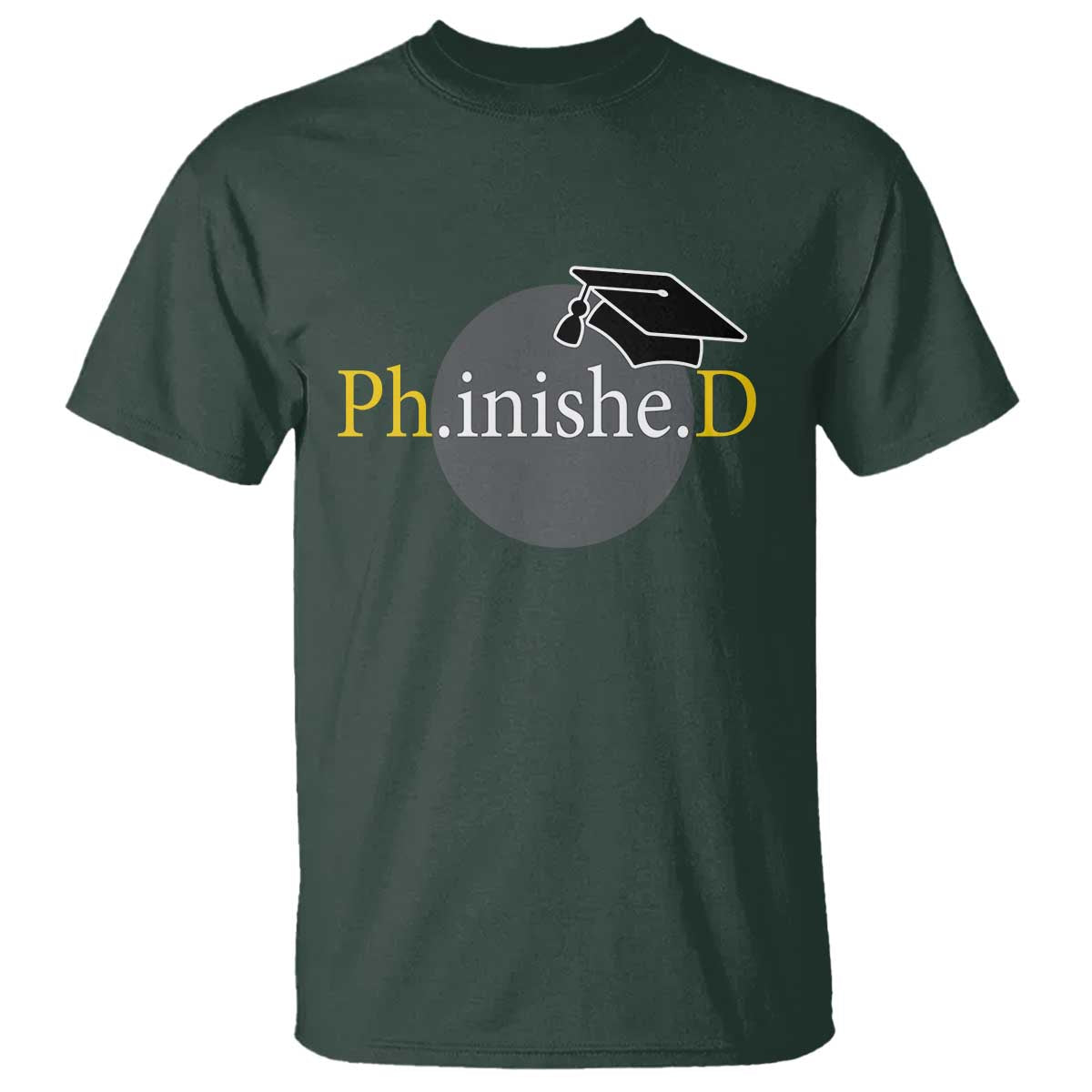 phd-graduation-phinished-degree-doctorate-graduate-t-shirt