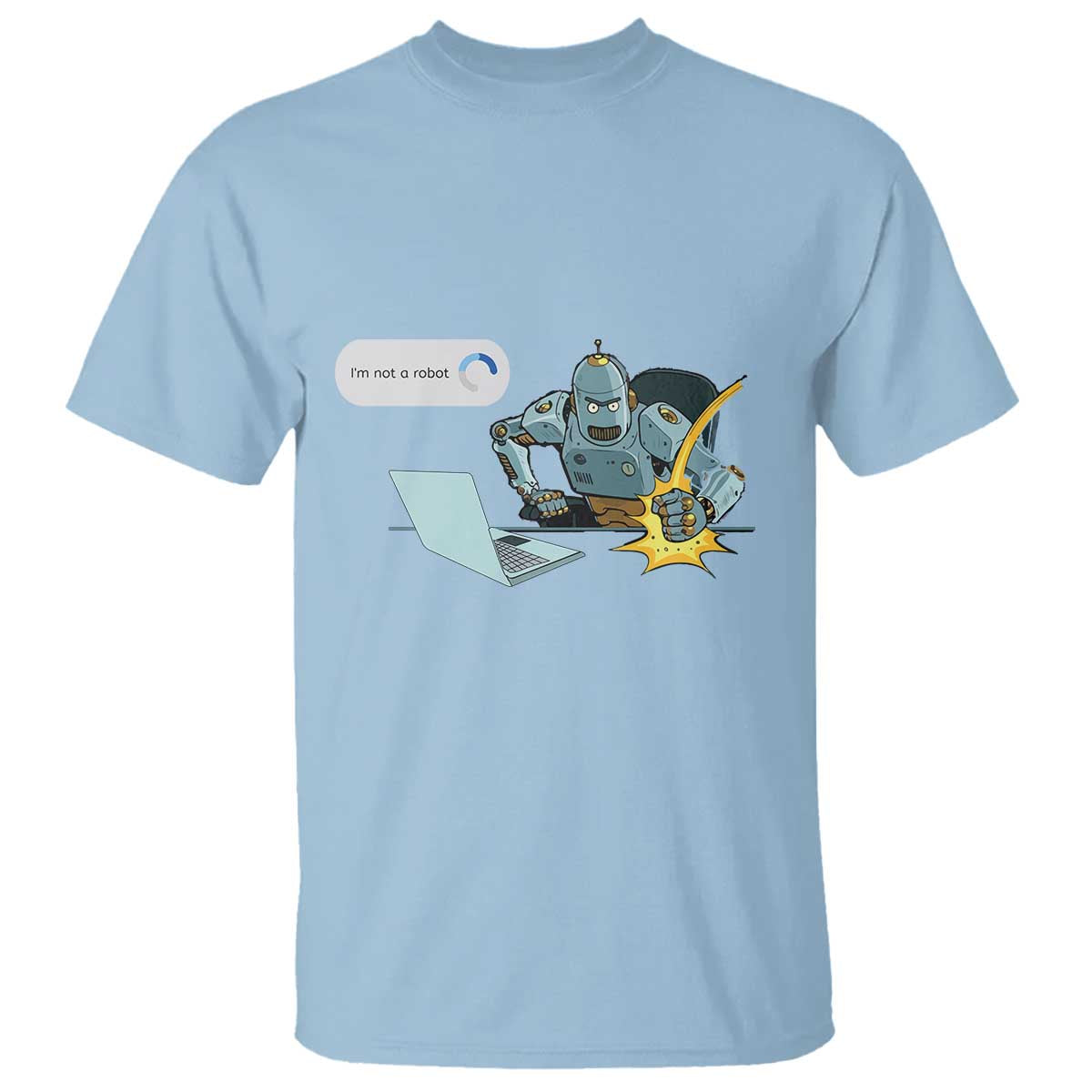 funny-i-am-not-a-robot-t-shirt-captcha-bot-login-programmer-computer
