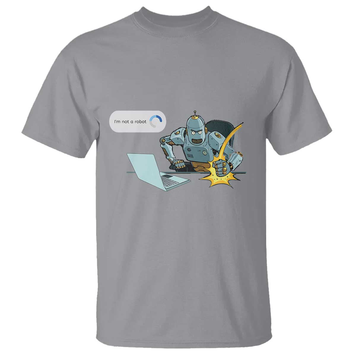 funny-i-am-not-a-robot-t-shirt-captcha-bot-login-programmer-computer