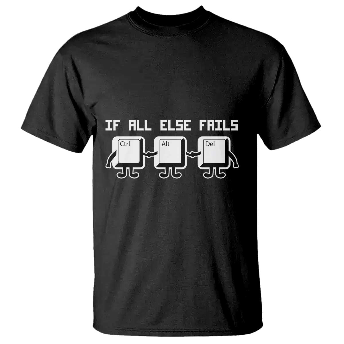 funny-developer-t-shirt-if-all-else-fails-ctrl-alt-del-keyboard-computer