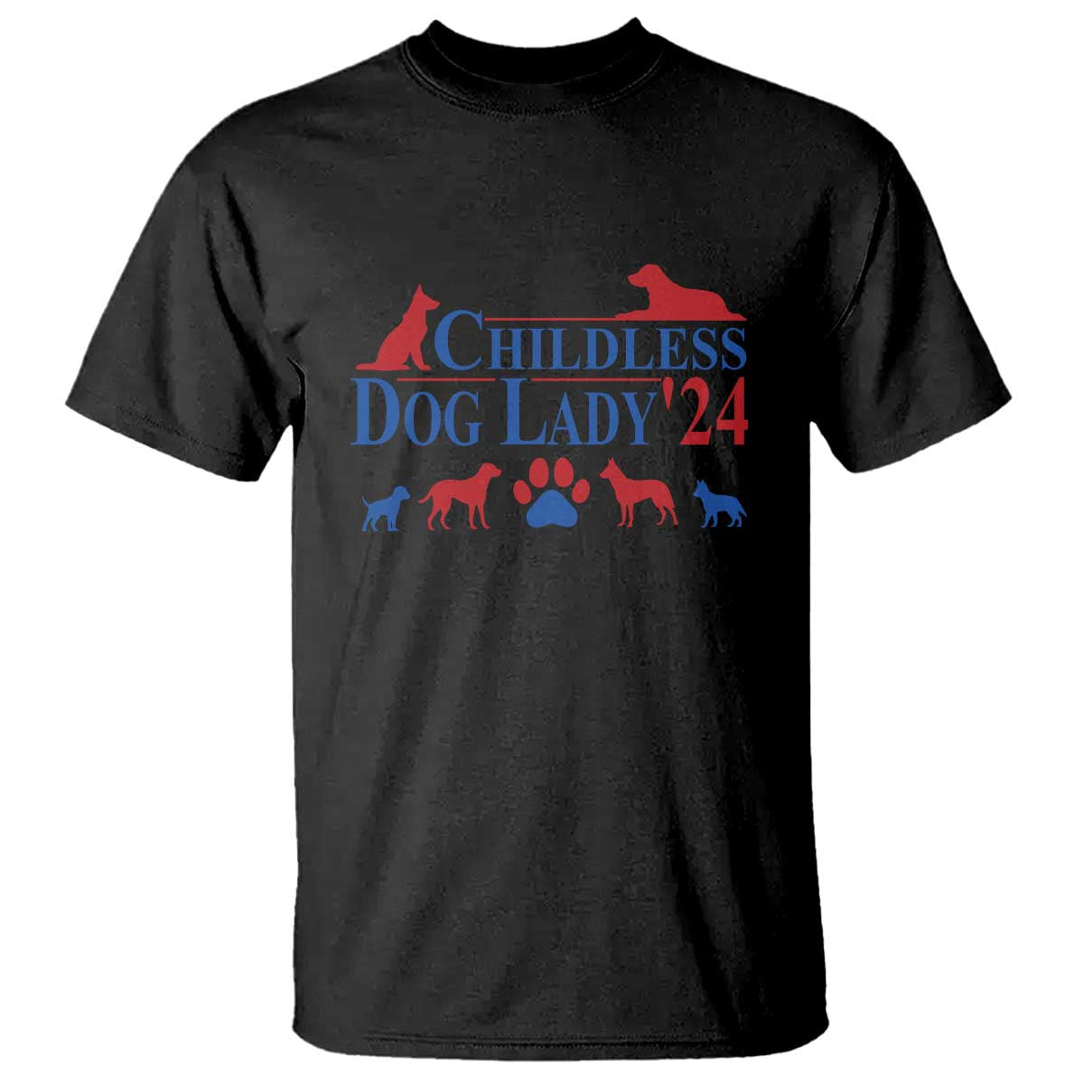 childless-dog-lady-24-t-shirt-patriotic-2024-election-vote-paw