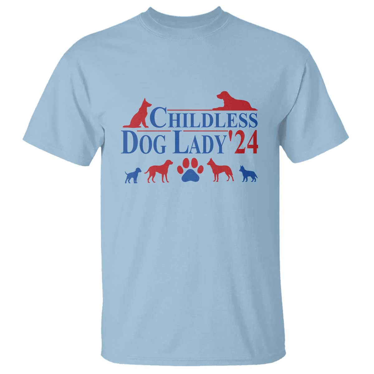 childless-dog-lady-24-t-shirt-patriotic-2024-election-vote-paw