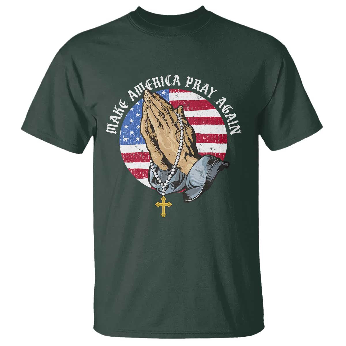 christian-t-shirt-make-america-pray-again-usa-patriotic