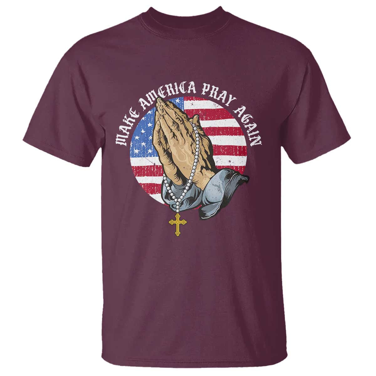 christian-t-shirt-make-america-pray-again-usa-patriotic