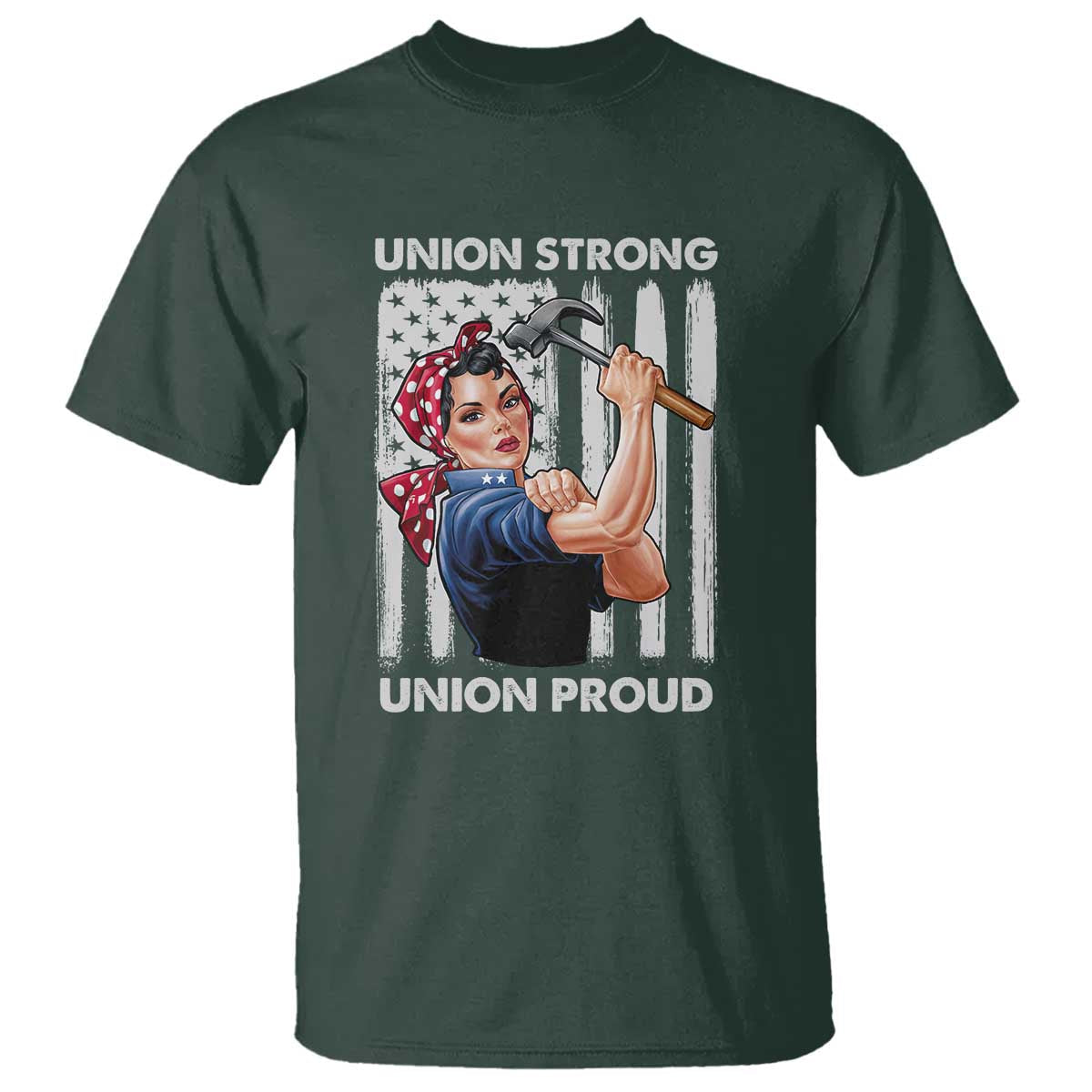 union-strong-union-proud-t-shirt-solidarity-american-flag-hammer-woman