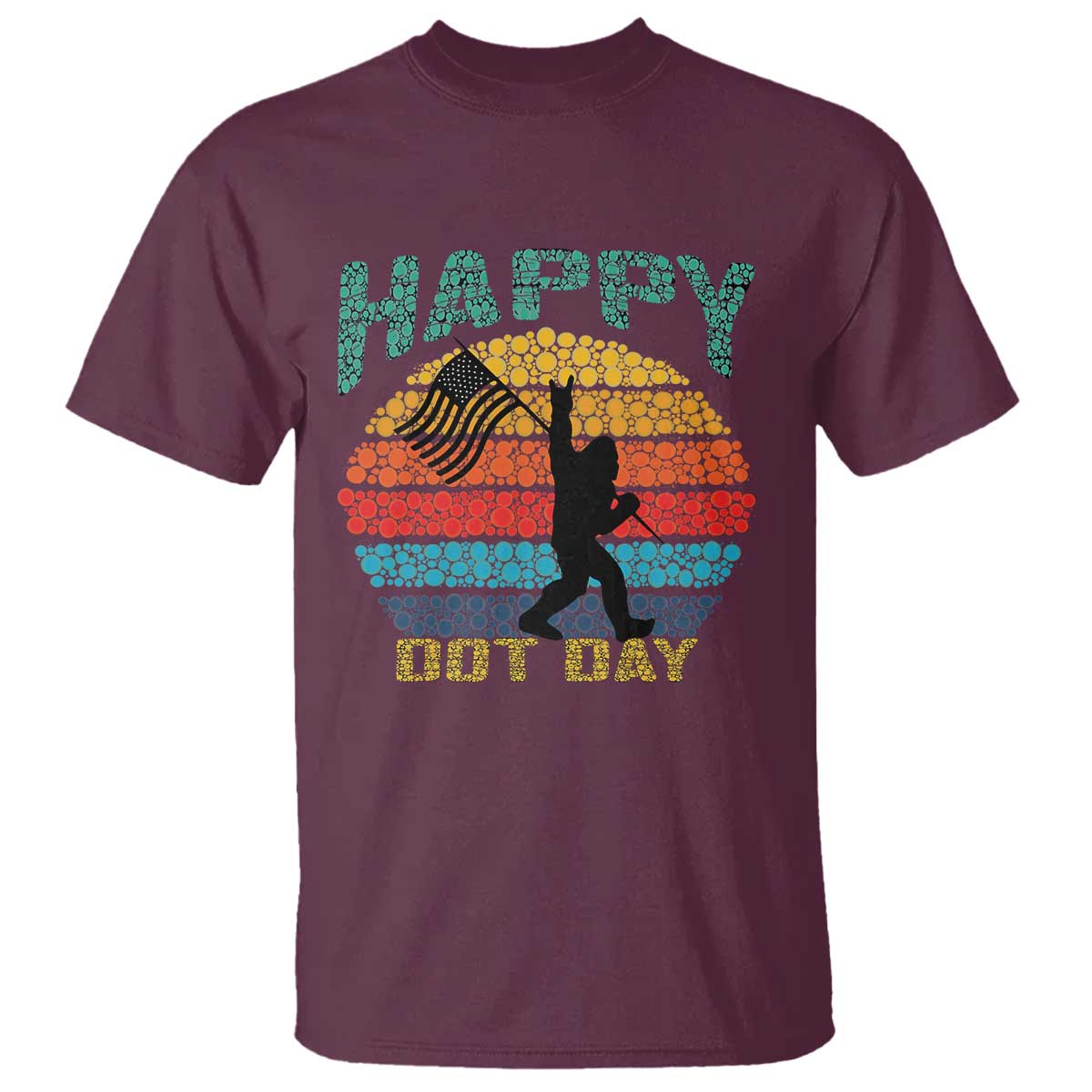 happy-dot-day-bigfoot-t-shirt-american-flag-retro-sunset