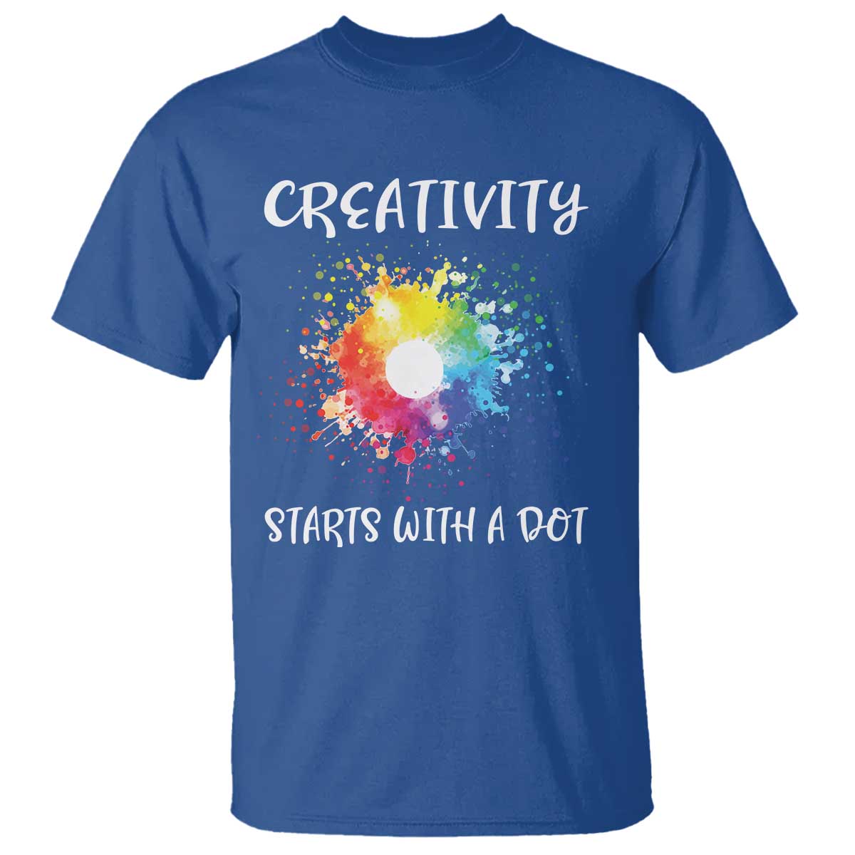 funny-dot-day-t-shirt-creativity-starts-with-a-dot-colorful-dots-watercolor