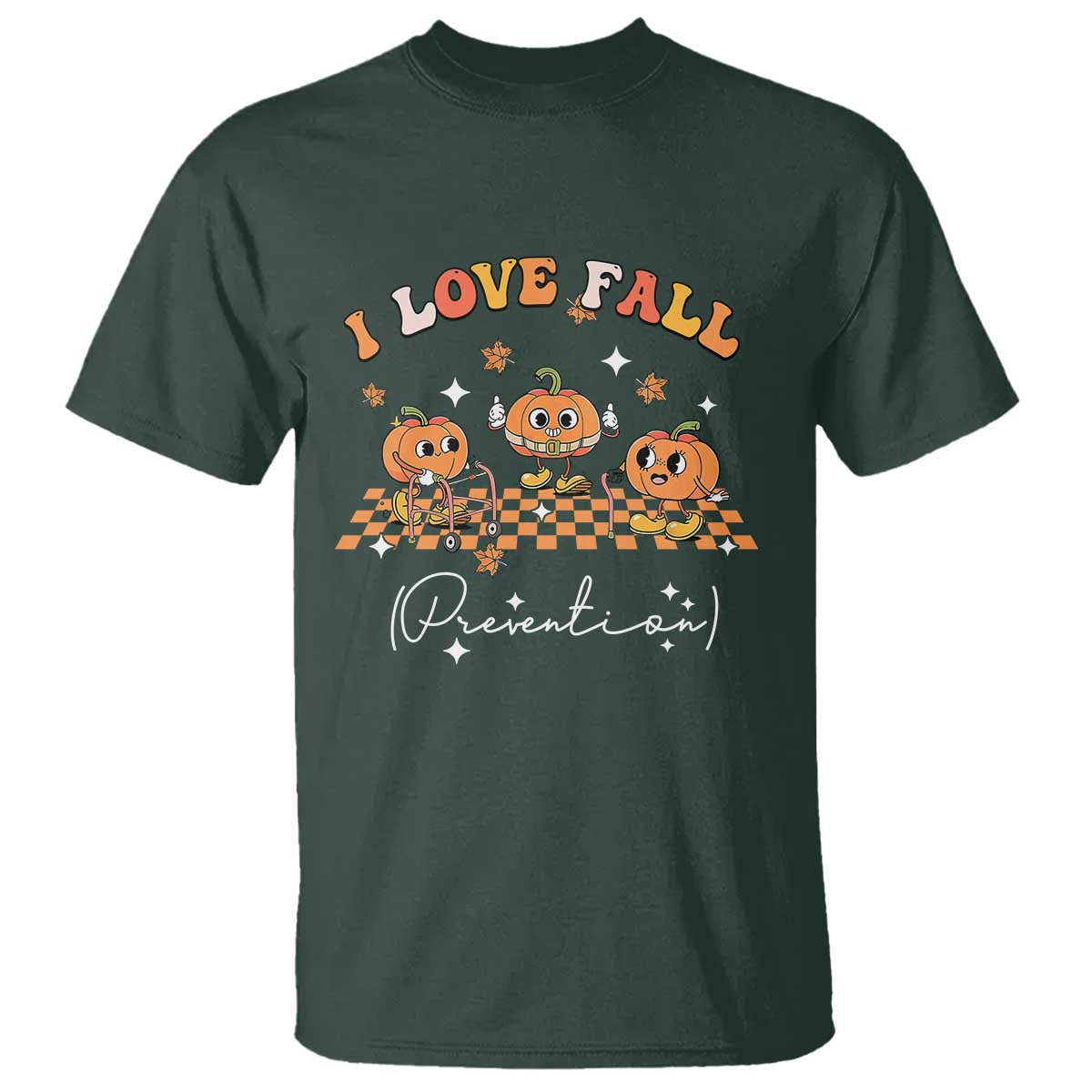 funny-fall-physical-therapy-t-shirt-i-love-fall-prevention-retro-groove-pumpkin