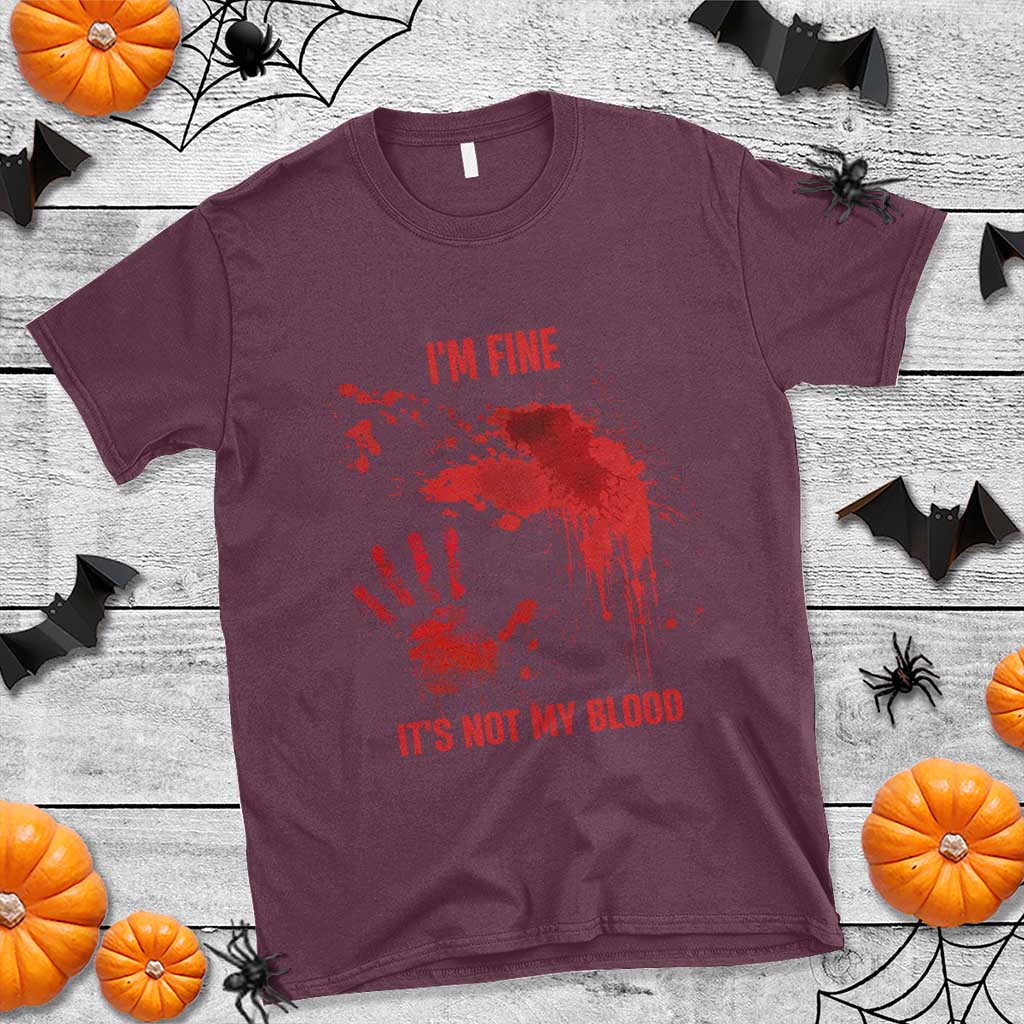 funny-halloween-blood-stained-t-shirt-im-fine-its-not-my-blood-splatter-bloody