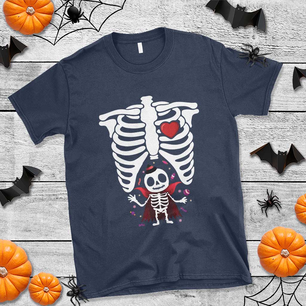 pregnancy-announcement-t-shirt-halloween-vampire-skeleton-monster-baby-pregnant-candy