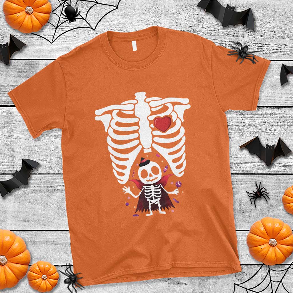 pregnancy-announcement-t-shirt-halloween-vampire-skeleton-monster-baby-pregnant-candy