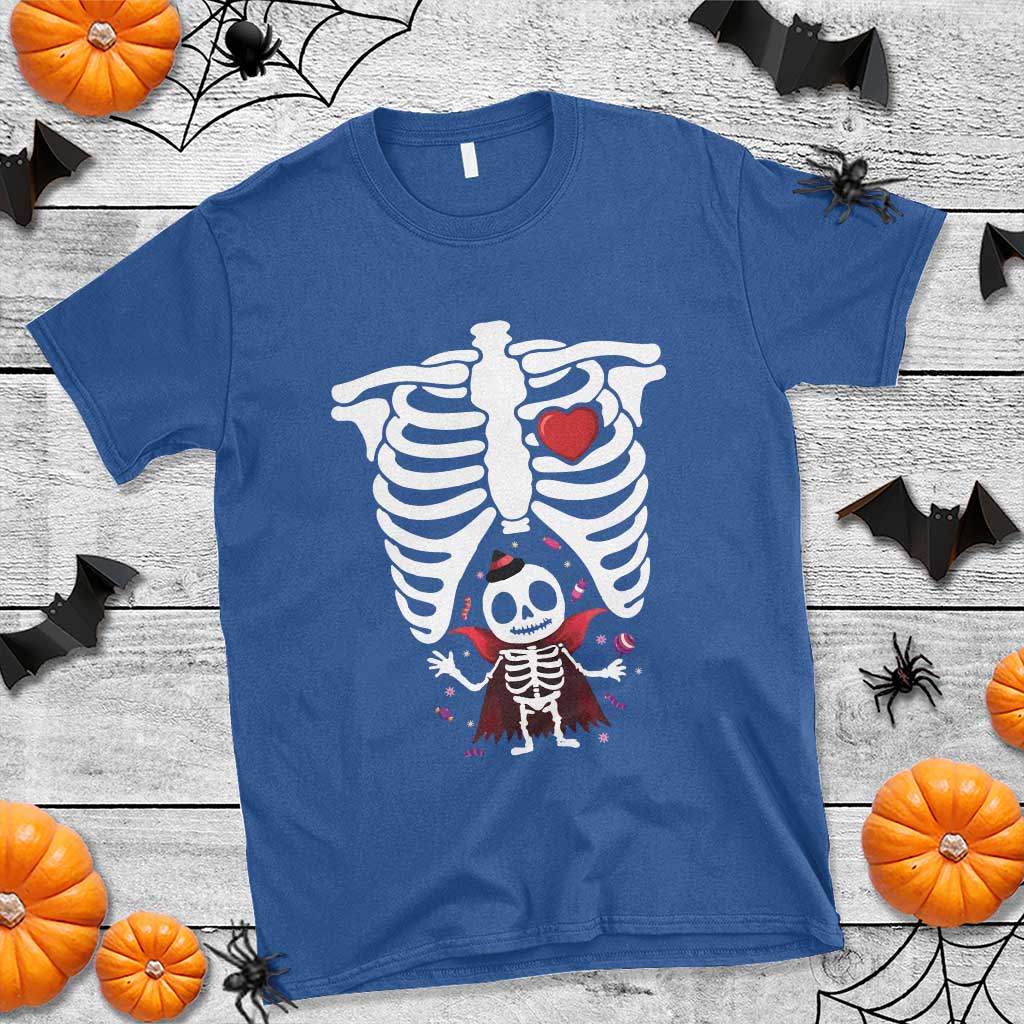 pregnancy-announcement-t-shirt-halloween-vampire-skeleton-monster-baby-pregnant-candy