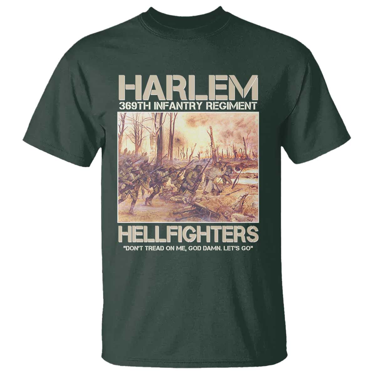 harlem-hellfighters-t-shirt-369th-infantry-regiment-dont-tread-on-me-lets-go-black-history-month