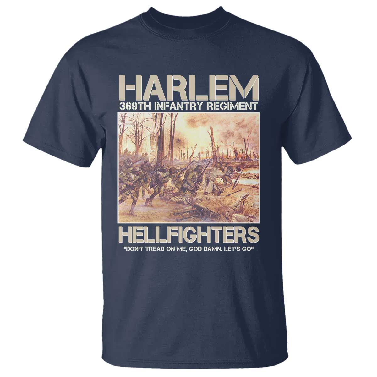 harlem-hellfighters-t-shirt-369th-infantry-regiment-dont-tread-on-me-lets-go-black-history-month