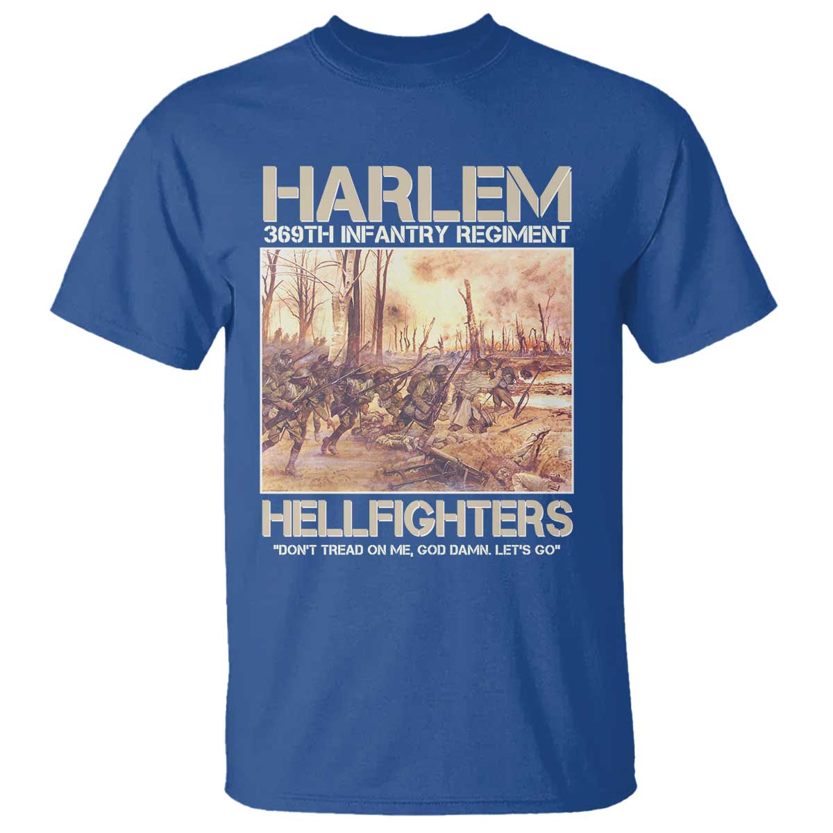 harlem-hellfighters-t-shirt-369th-infantry-regiment-dont-tread-on-me-lets-go-black-history-month