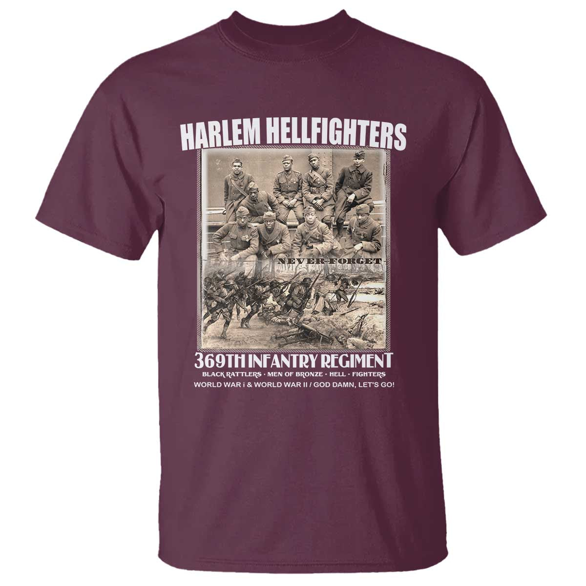 never-forget-harlem-hellfighters-t-shirt-369th-infantry-regiment-black-god-damn-lets-go