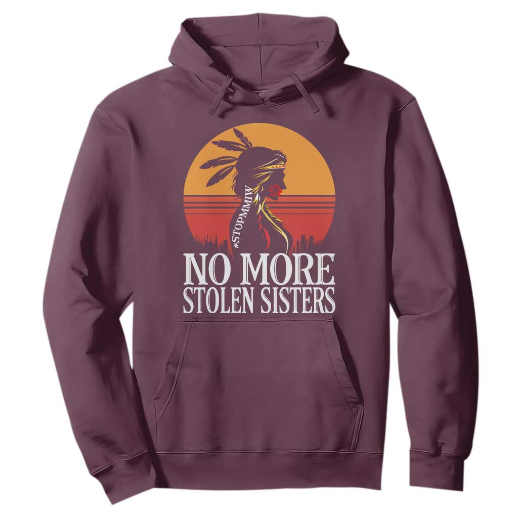 MMIW Support Hoodie No More Stolen Sisters Native American Gift