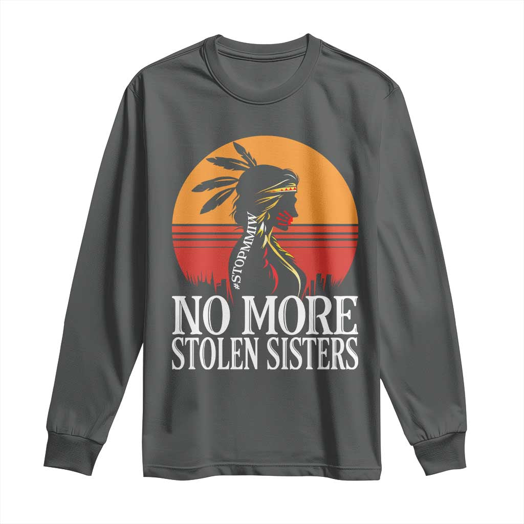 MMIW Support Long Sleeve Shirt No More Stolen Sisters Native American Gift