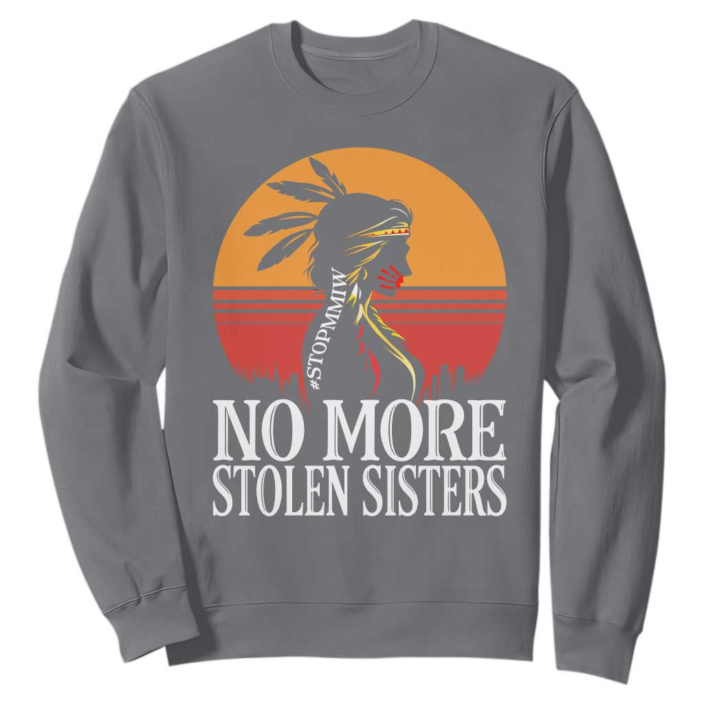 MMIW Support Sweatshirt No More Stolen Sisters Native American Gift