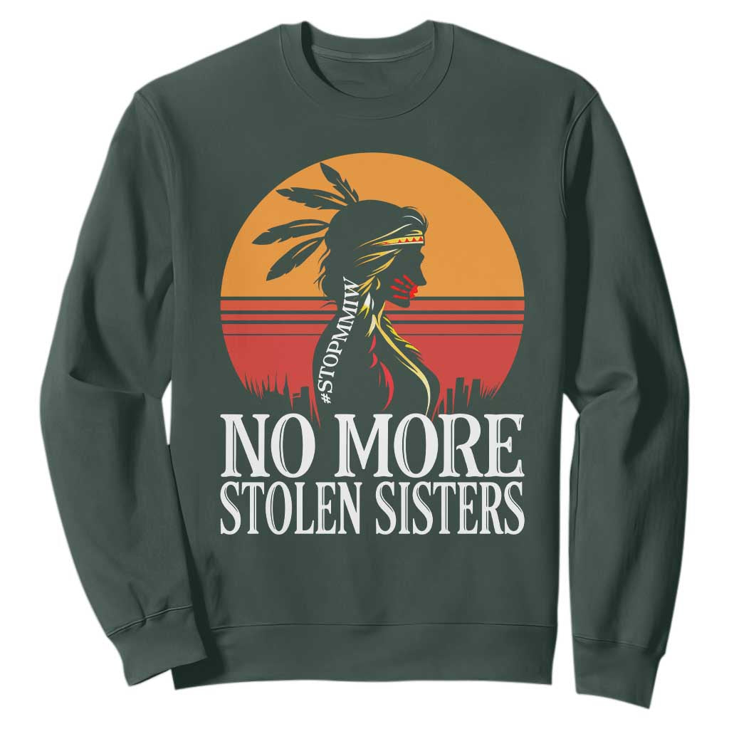 MMIW Support Sweatshirt No More Stolen Sisters Native American Gift