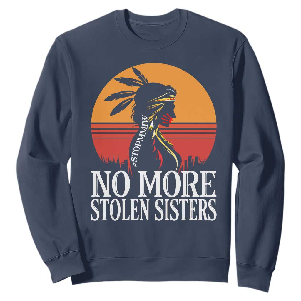 MMIW Support Sweatshirt No More Stolen Sisters Native American Gift