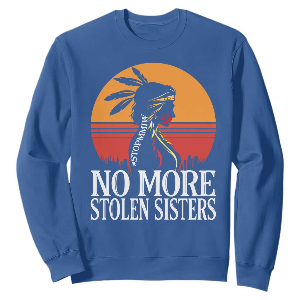 MMIW Support Sweatshirt No More Stolen Sisters Native American Gift