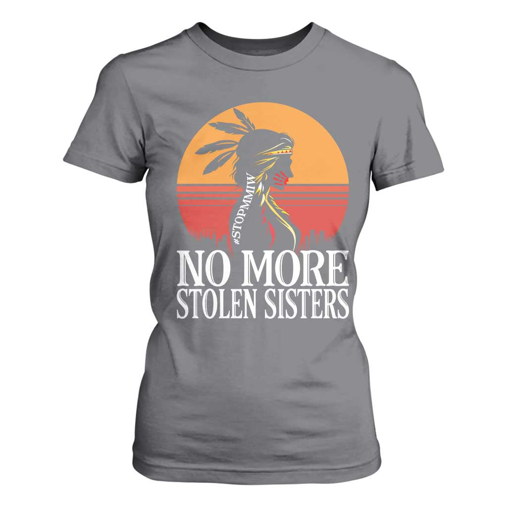 MMIW Support T Shirt For Women No More Stolen Sisters Native American Gift