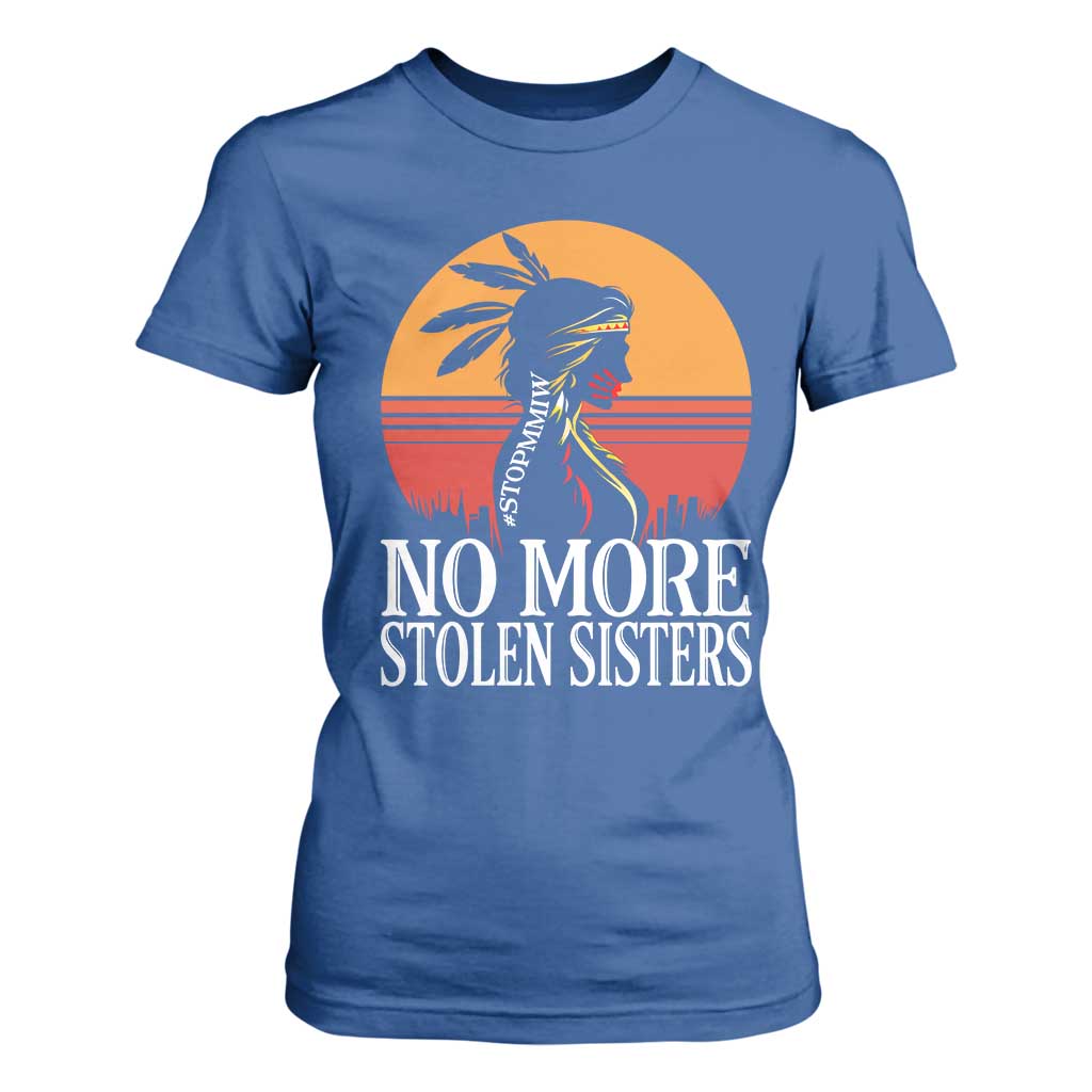 MMIW Support T Shirt For Women No More Stolen Sisters Native American Gift