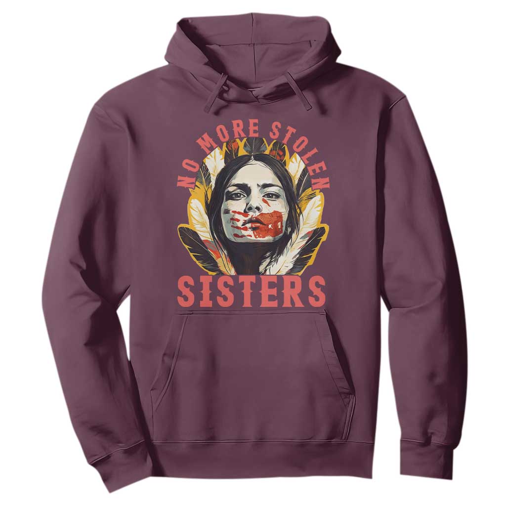 Native American Support Graphic Hoodie No More Stolen Sisters MMIW
