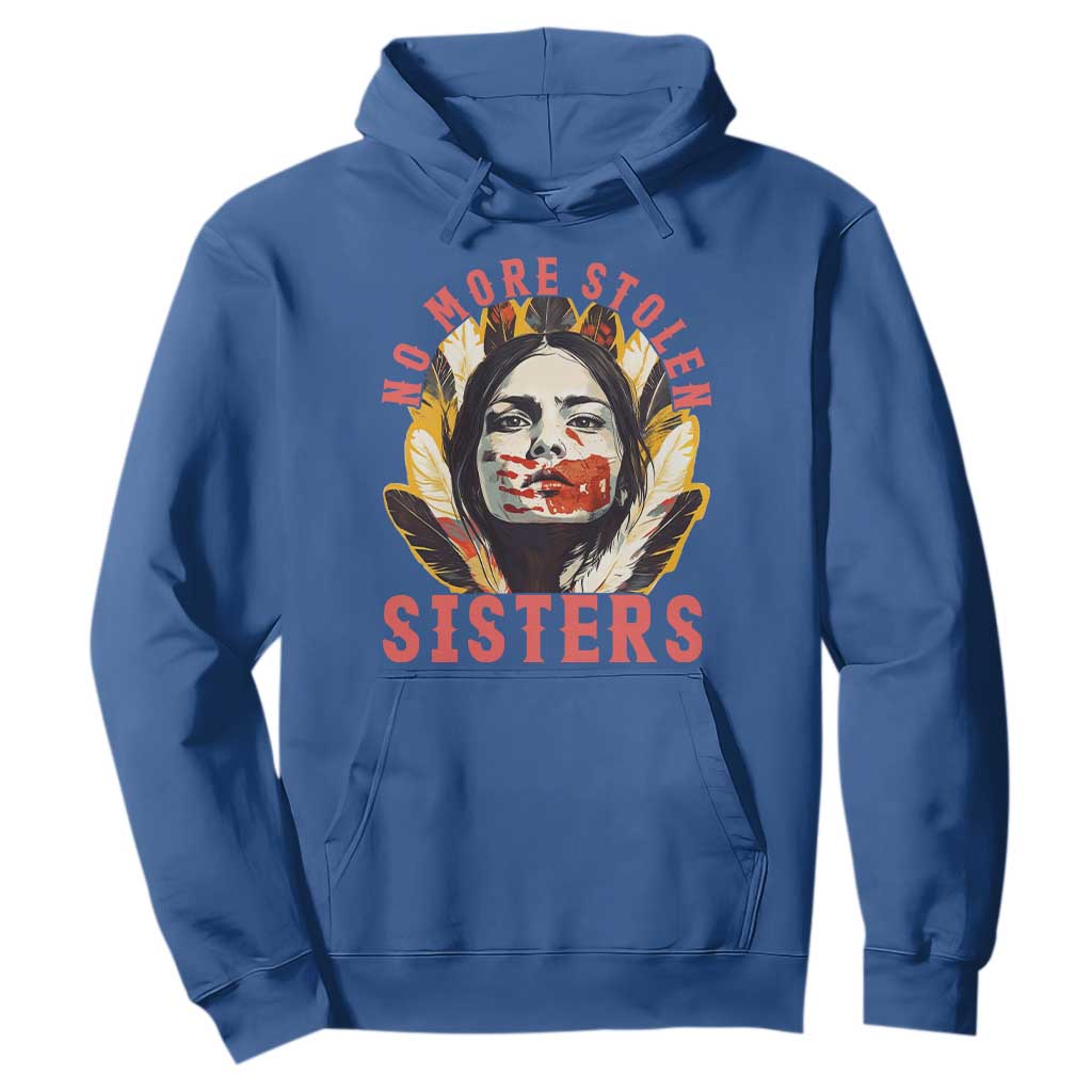 Native American Support Graphic Hoodie No More Stolen Sisters MMIW