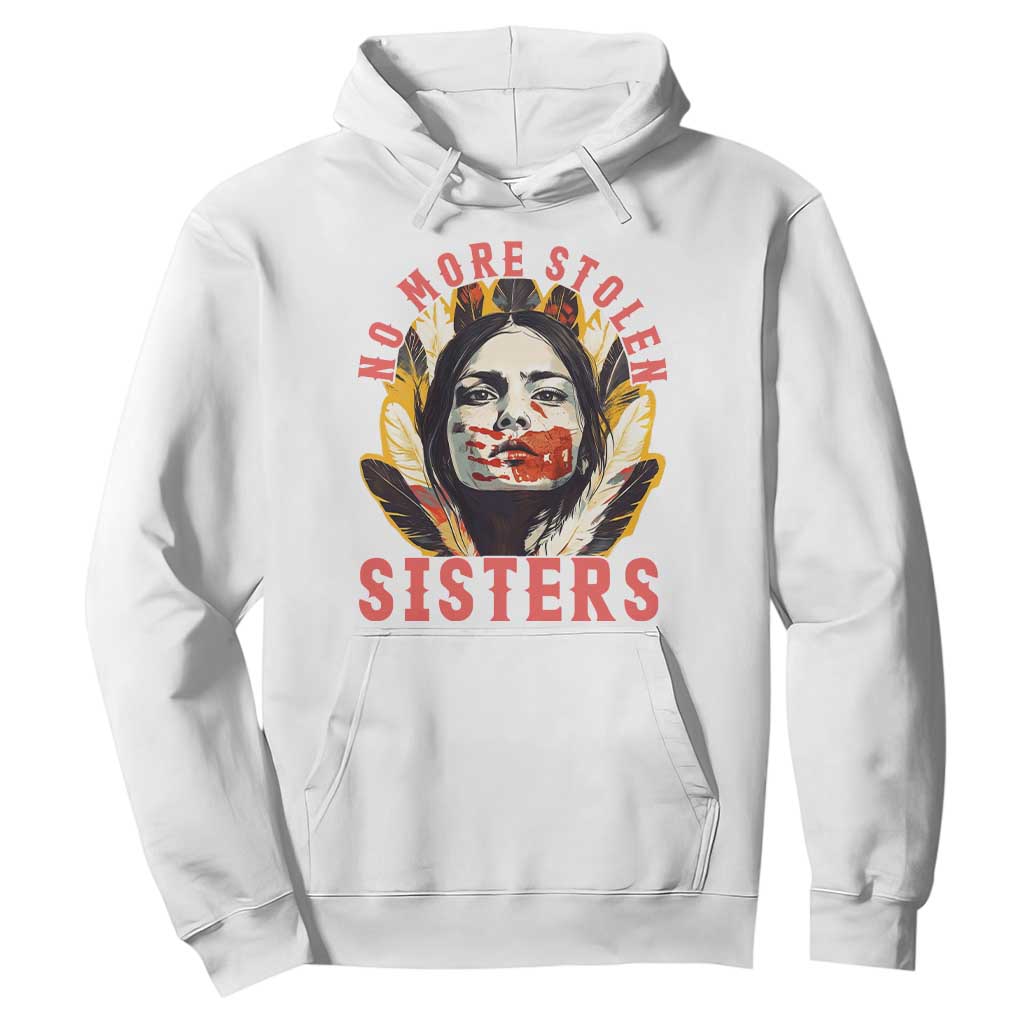 Native American Support Graphic Hoodie No More Stolen Sisters MMIW