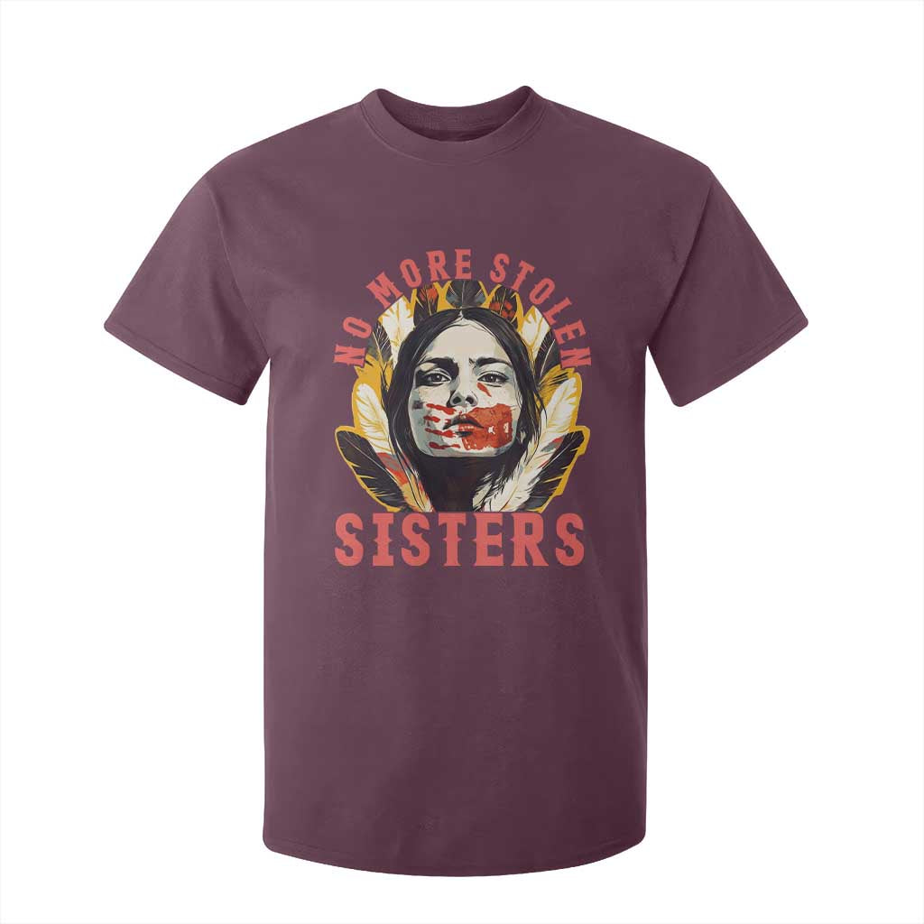 Native American Support Graphic T Shirt For Kid No More Stolen Sisters MMIW