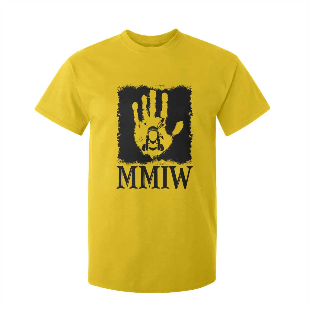 Stop MMIW T Shirt For Kid Voices For Stolen Sisters Red Handprint Graphic