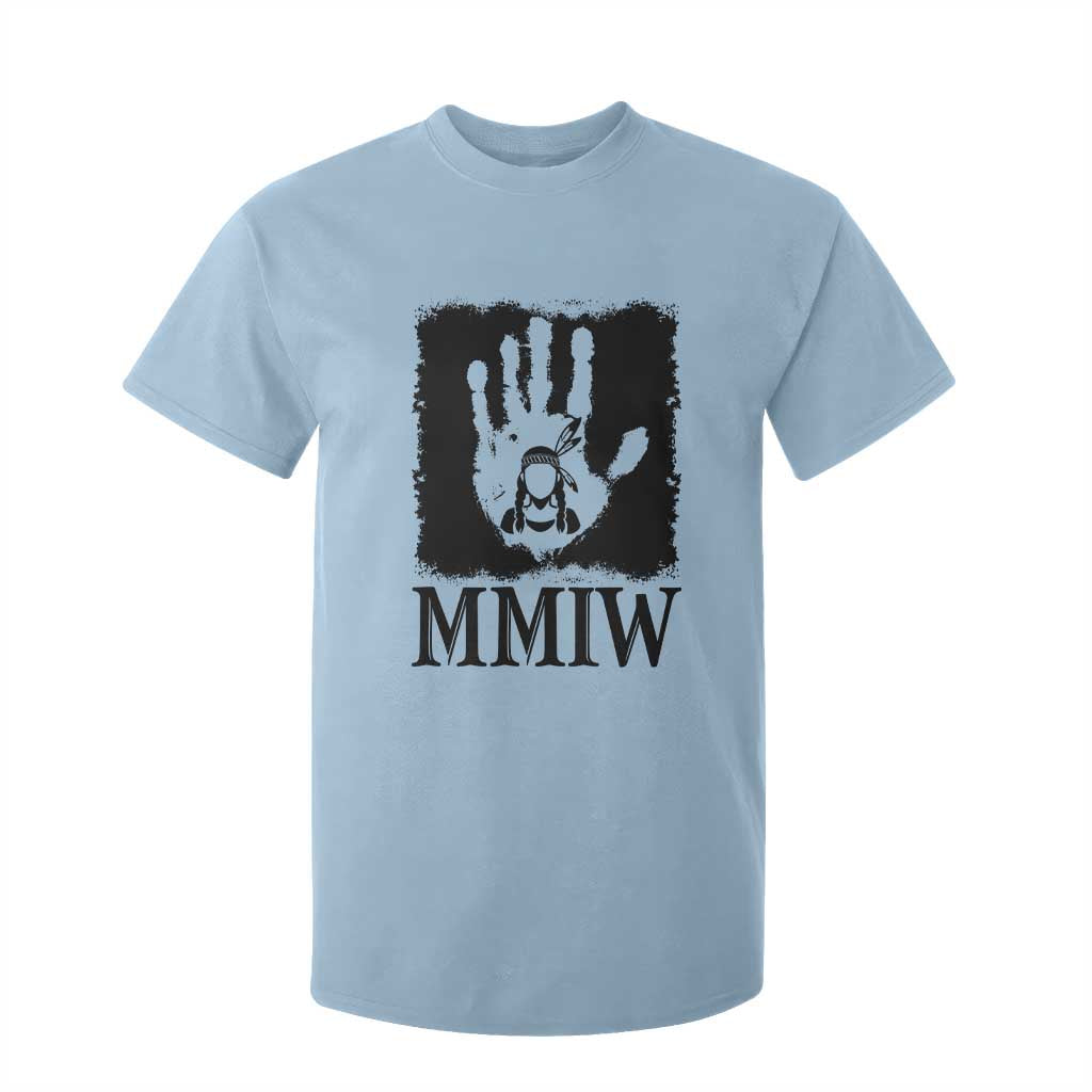 Stop MMIW T Shirt For Kid Voices For Stolen Sisters Red Handprint Graphic