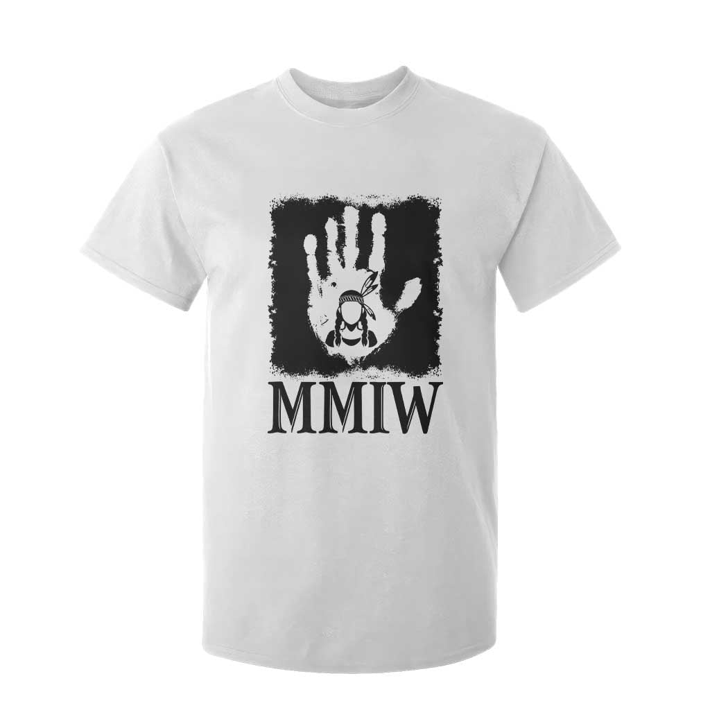 Stop MMIW T Shirt For Kid Voices For Stolen Sisters Red Handprint Graphic