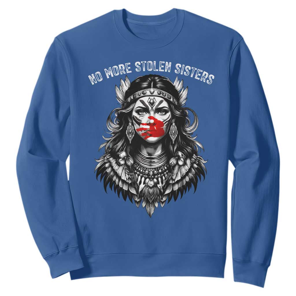 MMIW Support Graphic Sweatshirt No More Stolen Sisters