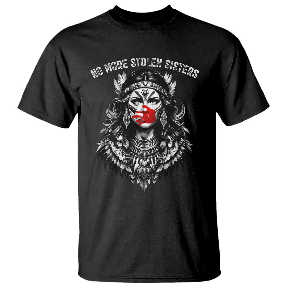MMIW Support Graphic T Shirt No More Stolen Sisters