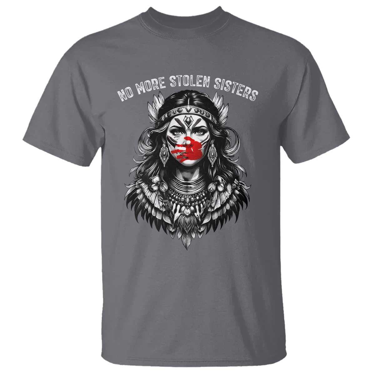 MMIW Support Graphic T Shirt No More Stolen Sisters